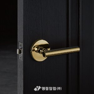 [영림] 여닫이용 방문 손잡이 YDH-019G(골드)